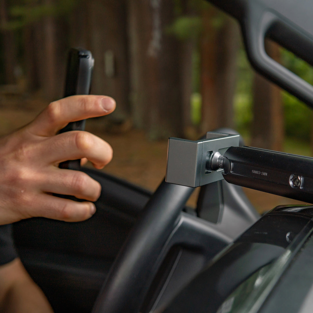 Phone Mount - Standard, 1in Ball, Storm Gray