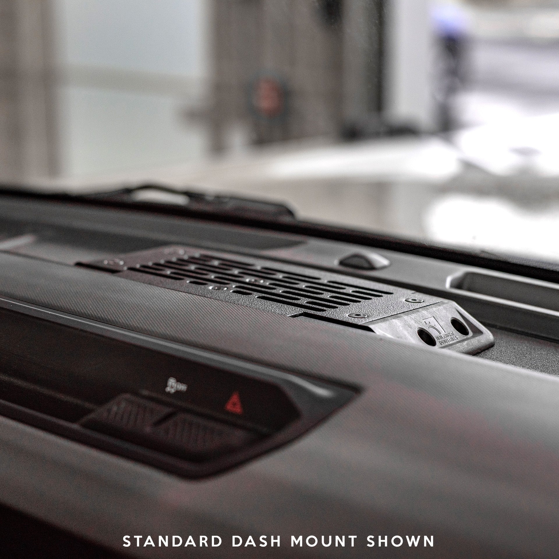 BuiltRight Ford Bronco dash mount with Mountech phone holder