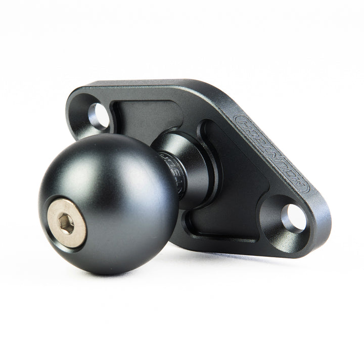 SpinLok™ Ball Mount - 1in, Storm Gray, 2-Bolt Base