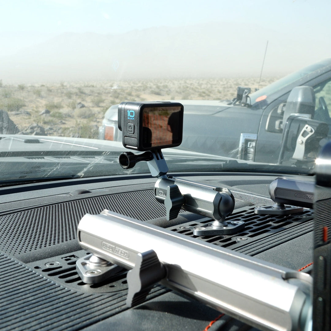 gopro camera mount mountech aluminum machined