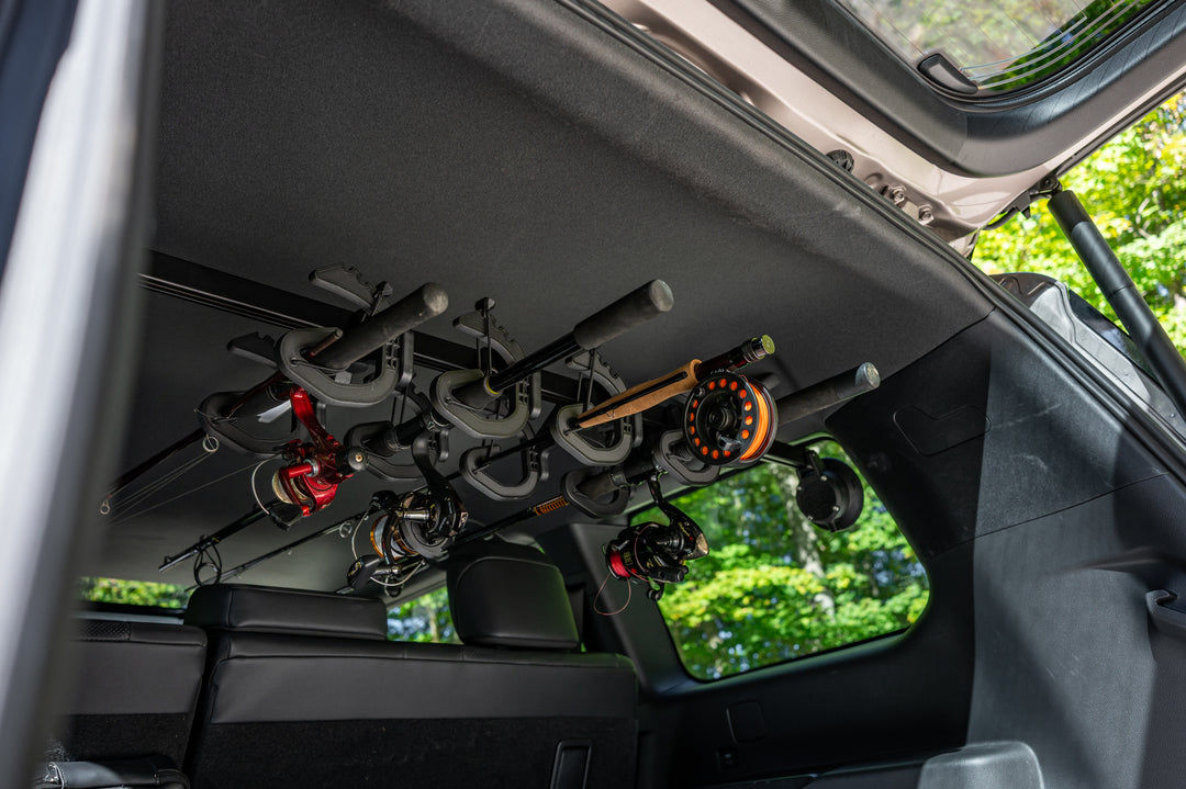 The Rod Rig™ - The Ultimate In-Vehicle Fishing Rod Holder