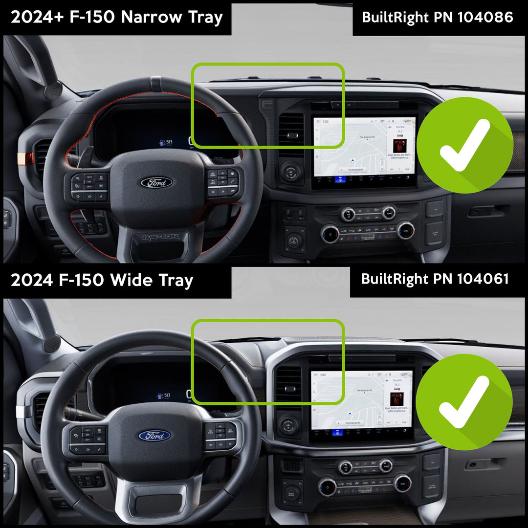 Dash Mount Phone Holder Kit | Ford F-150 & Raptor (2024-2025)