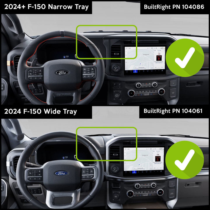 Dash Mount Phone Holder Kit | Ford F-150 & Raptor (2024-2025)