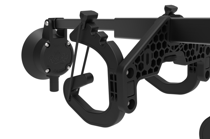 The Rod Rig™ - The Ultimate In-Vehicle Fishing Rod Holder