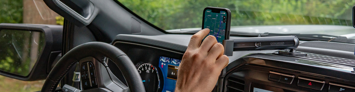 Dash Mount Phone Holder Kit | Ford F-150 & Raptor (2021 - 2023) – Mountech